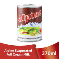 Alpine Full Cream Milk 370mL