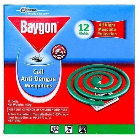 Baygon Mosquito Coil Anti-Dengue 12S