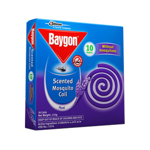 Baygon Mosquito Coil Lavender Jumbo 10S
