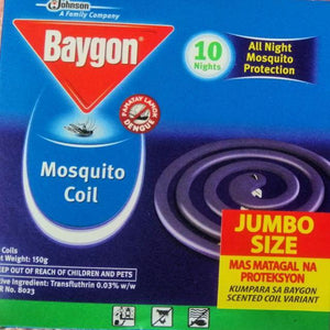 Baygon Mosquito Coil Scented Jumbo 12S