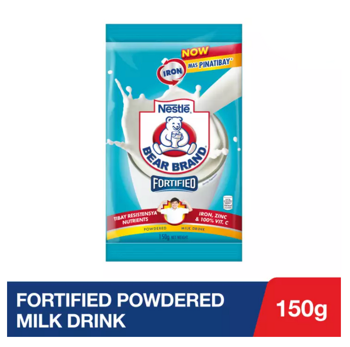 Bear Brand Fortified Milk 150g