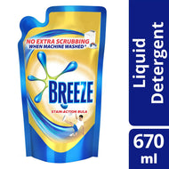 Breeze Liquid Detergent Stain Action Bula 670mL