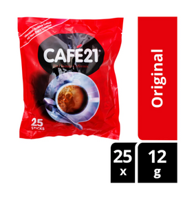 Cafe21 2-in-1 Coffee Mix Unsweetened 25 x 12g
