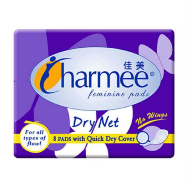 Charmee Feminine Pads Dry Net No Wings 8S