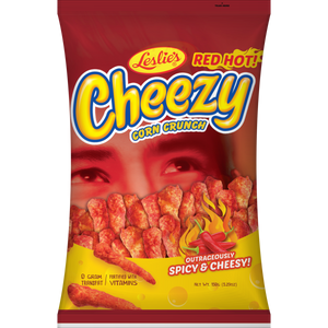 Cheezy Corn Chips Red Hot 150g