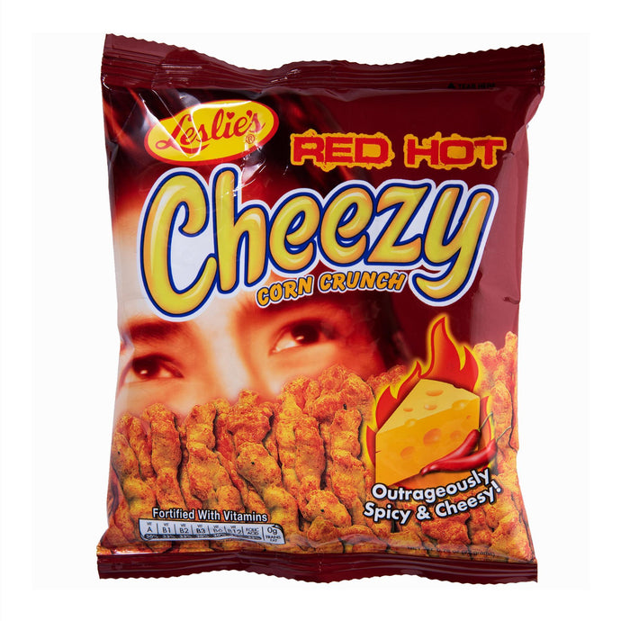 Cheezy Corn Chips Red Hot 22g