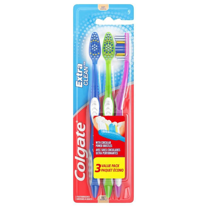 Colgate Toothbrush Extra Clean 3pcs