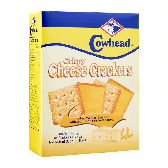 Cowhead Crispy Cracker Cheese 208g