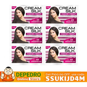 Creamsilk Conditioner Stand-Out Straight (Pnk) 12mL Pck(6)