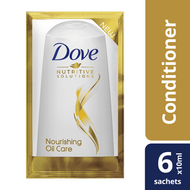 Dove Conditioner Nourishing Oil Care (gold) 10mL Pack(6)