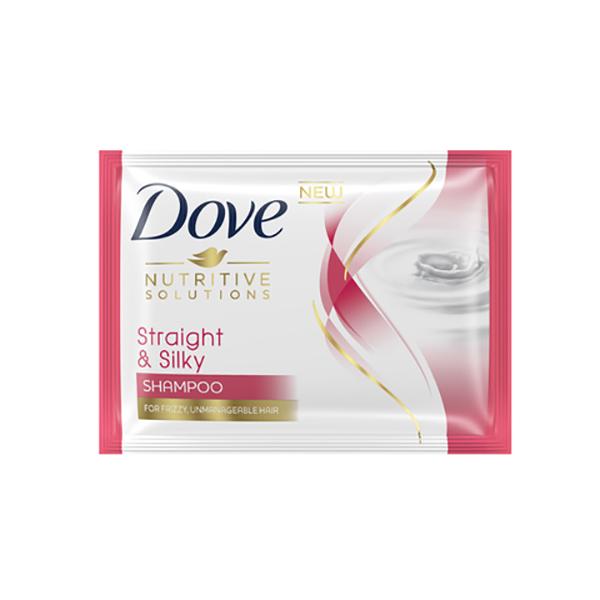 Dove Shampoo Straight & Silky 6 x 12mL