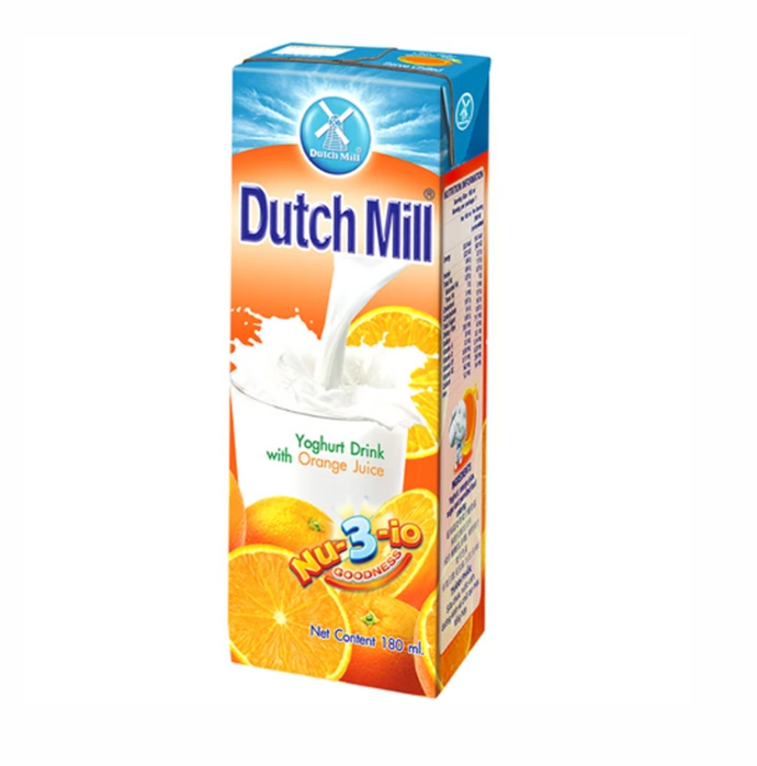 Dutchmill Yogurt Milk Orange 180mL