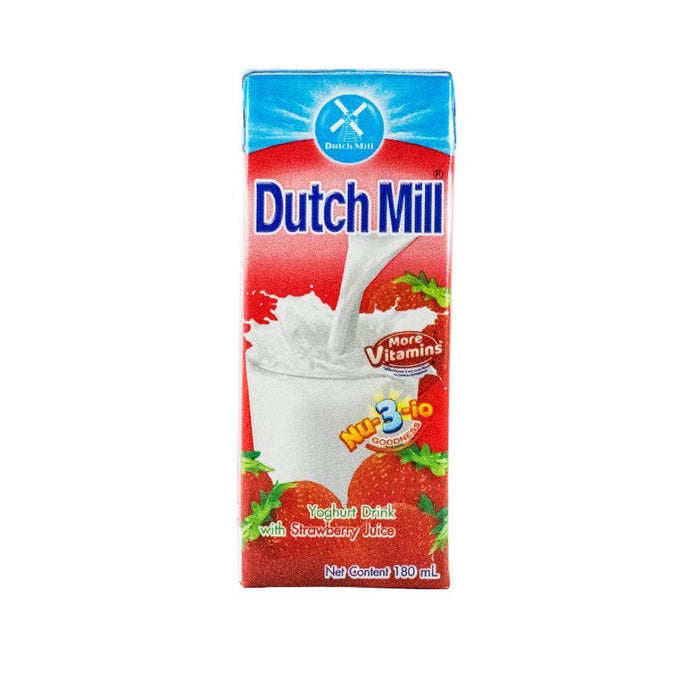 Dutchmill Yogurt Milk Strawberry 180mL
