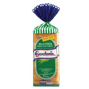 Gardenia Wheat Bread Hi-Fiber Thick Slice 600g