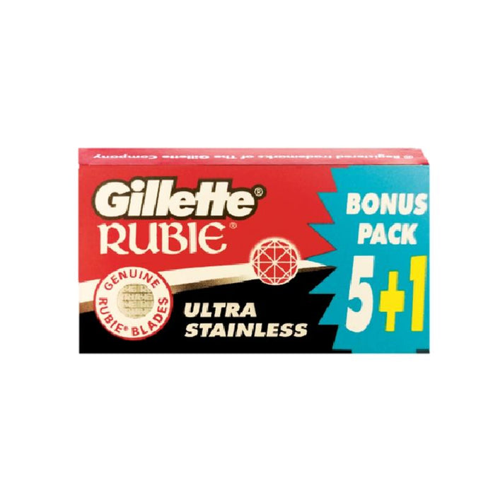 Gillette Rubie Blades U/S 5S