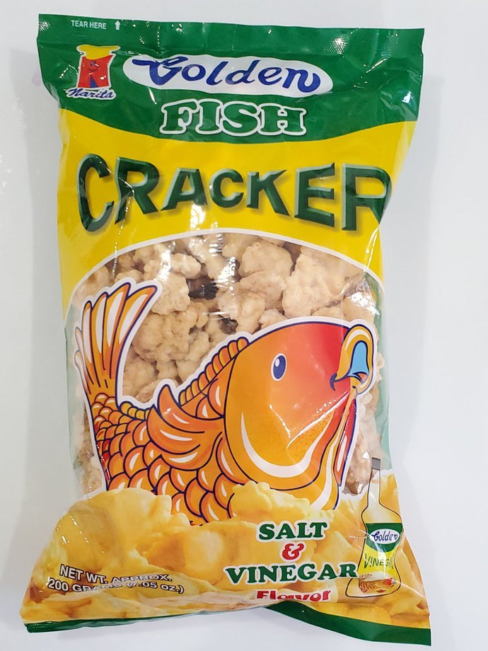 Golden Fish Cracker Salt & VineGar 200G