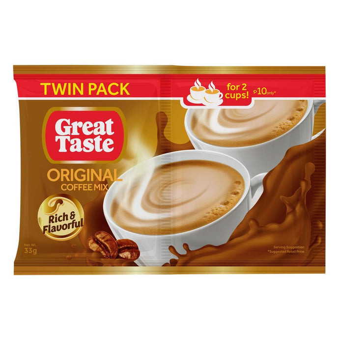 Great Taste Coffee 3In1 Mix OriG Twin Pack 33Gx5S