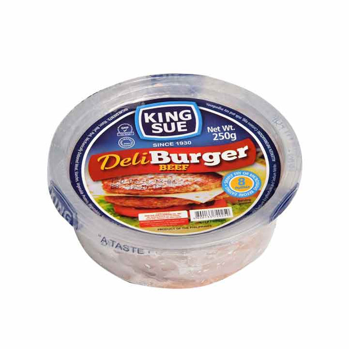King Sue Deliburger Beef 250g