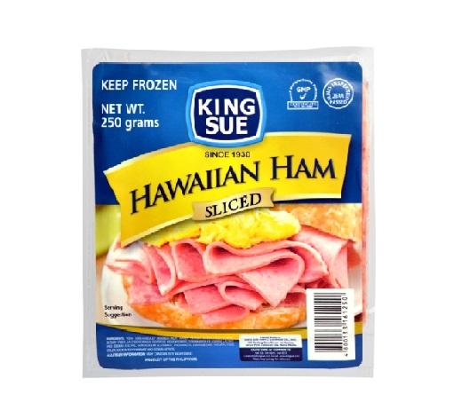 King Sue Hawaiian Ham Sliced 250g