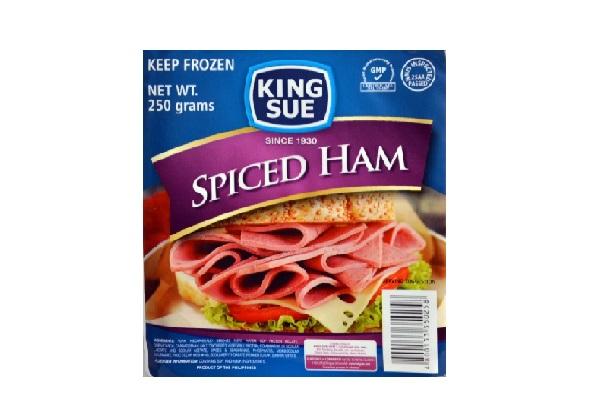 King Sue Spiced Ham Sliced 250g