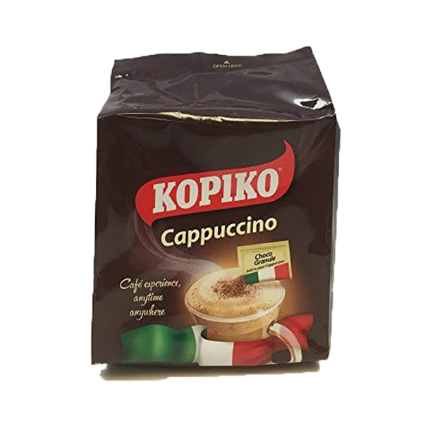Kopiko Cappuccino Coffee MiniBag 25gx10'S