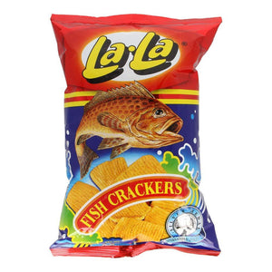 Lala Fish Crackers Plain 100g