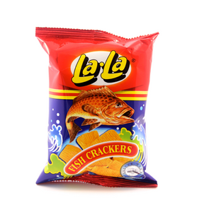 Lala Fish Crackers Plain 50g