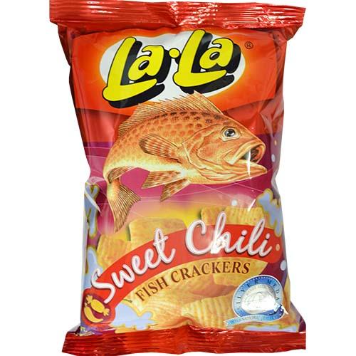 Lala Fish Crackers Sweet Chili 50g