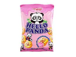 Meiji Hello Panda Biscuit Strawberry 35g