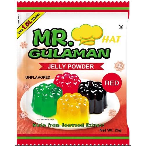 Mr. Gulaman Jelly Powder Red 25g