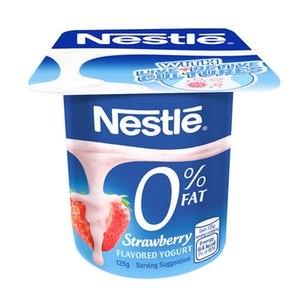 Nestle 0% Fat Yogurt Strawberry 125g