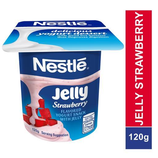 Nestle  Yogurt+Jelly Strawberry 120g