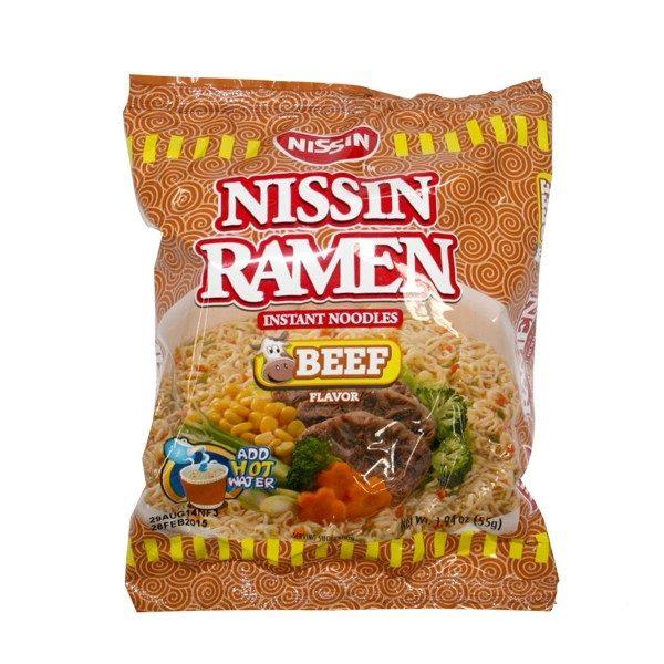 Nissin Ramen Noodles Beef 55g