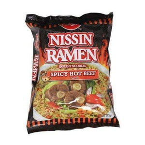 Nissin Ramen Noodles Spicy Hot Beef 62g