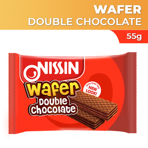 Nissin Wafer Double Chocolate 55g