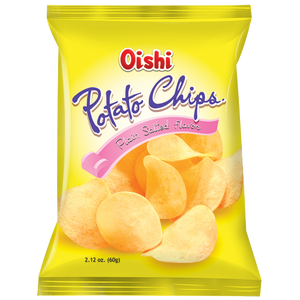 Oishi Natural Potato Plain Salted 60g