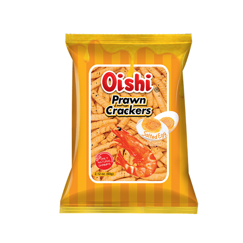 Oishi Prawn Crackers Salteg Egg 60g