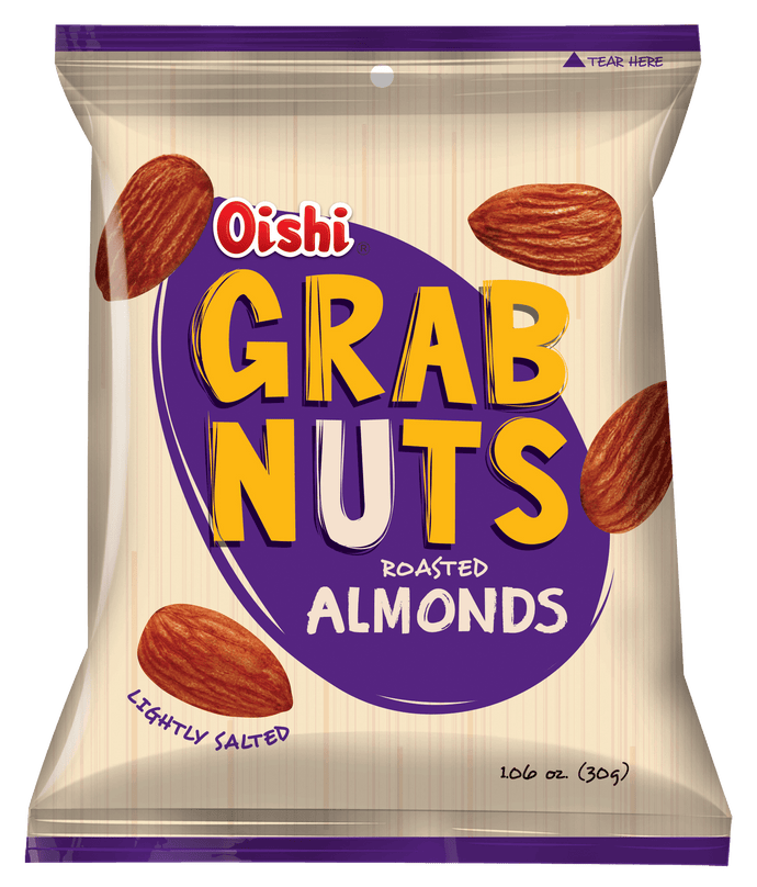 Oishi grab Nuts Roasted Almonds 30g
