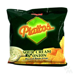 Piattos Potato Chips Sour Cream & Onion 40g