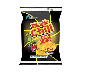 Prifood Black Chili Chips Bbq 55g