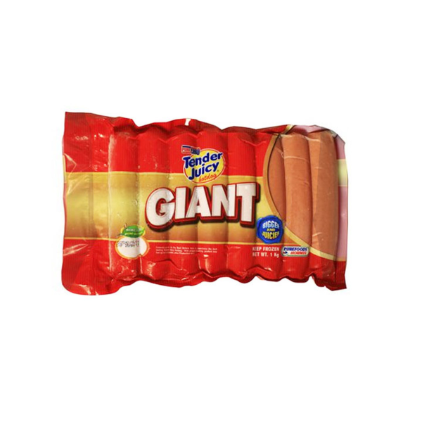 Purefoods Hotdog Tender Juicy giant 1Kg