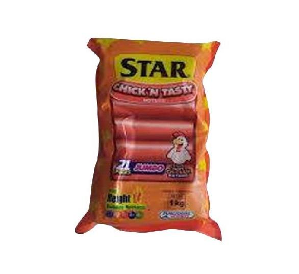 Purefoods Star Chick'N Tasty Hotdog Jumbo 1Kg