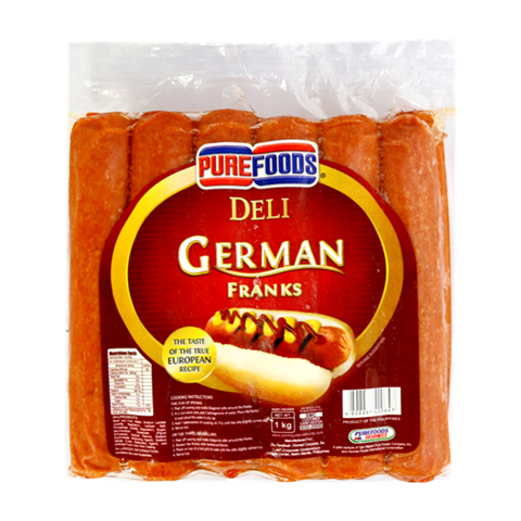 Purefoods german Franks Jumbo 6