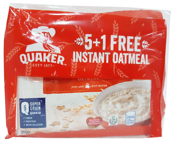 Quaker Instant 33g 5+1