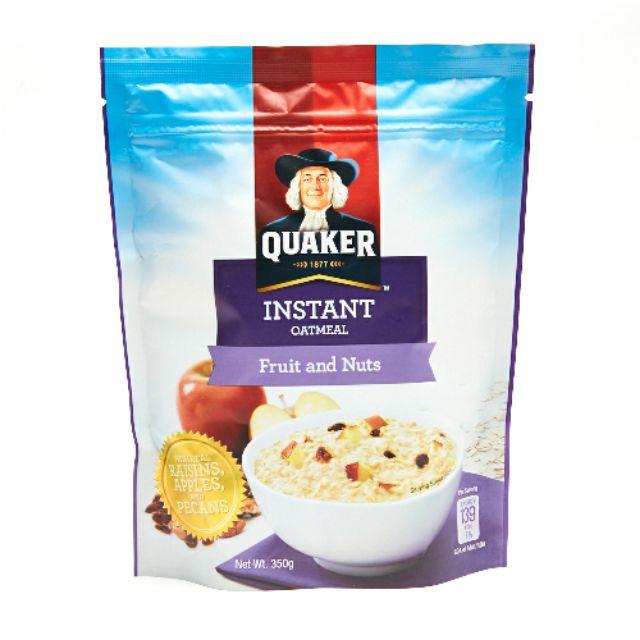 Quaker Oats Instant Fruit & Nut 350g
