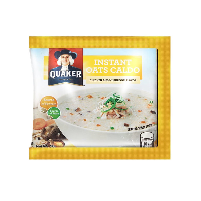 Quaker Sachet Oats Caldo Chicken & Mushroom 28g