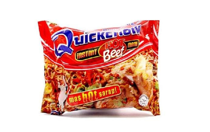 Quick Chow Instant Mami Beef Hot & Spicy 55g