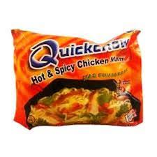 Quick Chow Instant Mami Chicken Hot & Spicy 55g