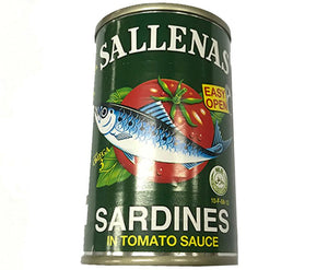 Sallenas Sardines green Tomato Sauce 155g