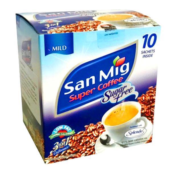 San Mig Cafe 3In1 Coffee Mix Sf Mild 7gx10S
